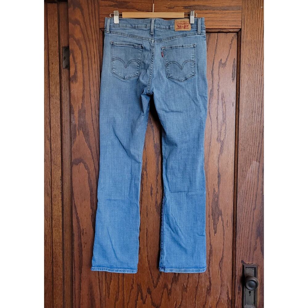 Levis Classic Bootcut Jeans Womens Size 10 Medium Wash Cotton Blend Denim - Picture 2 of 11